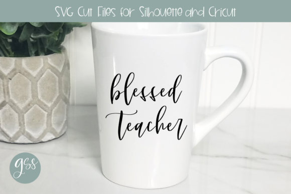 Blessed Teacher SVG File: A Designer’s Stitch Test