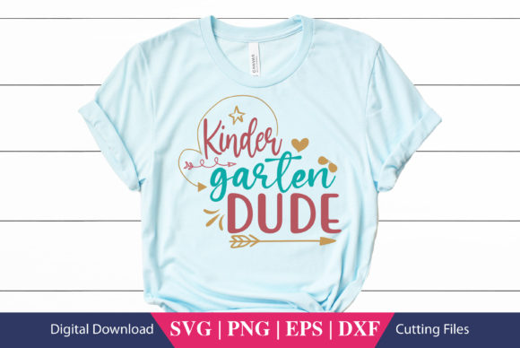 Kindergarten Dude School SVG File Review