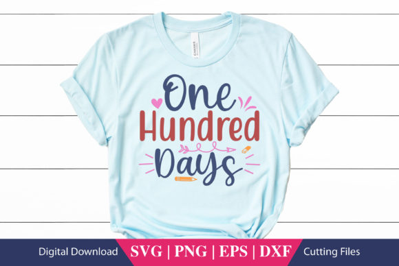 One Hundred Days School SVG File Review