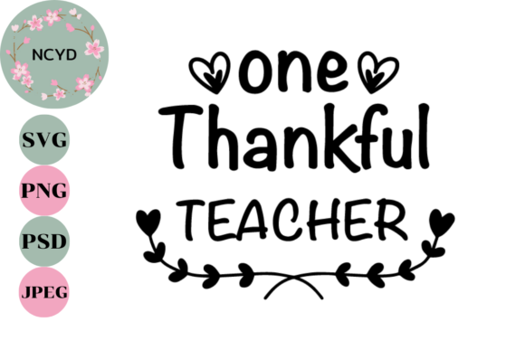 One Thankful Teacher SVG PNG for Cricut: A Designer’s Real-World Embroidery Review
