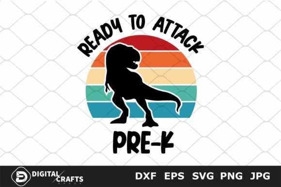 Ready to Attack Pre-k, School SVG Review