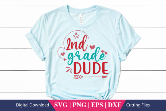 Second Grade Dude School SVG File: A Designer’s Review