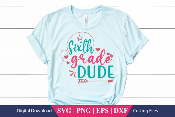 Sixth Grade Dude School SVG File: Embroidery Review