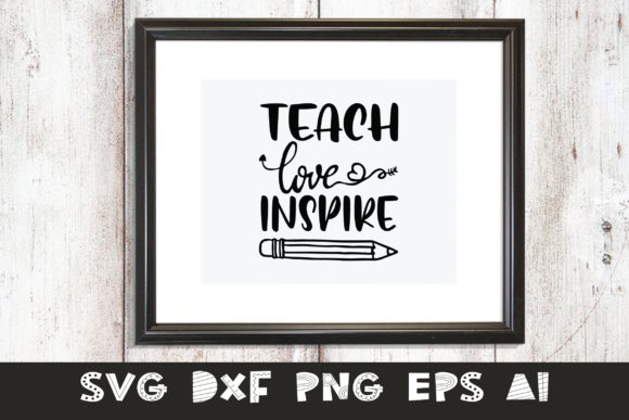 Teacher - Teach Love Inspire: Embroidery Design Review