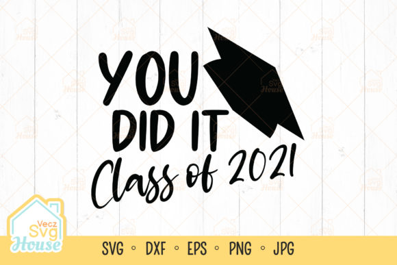 You Did It SVG Class of 2021: An Embroidery Review